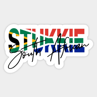 Stukkie South African Sticker